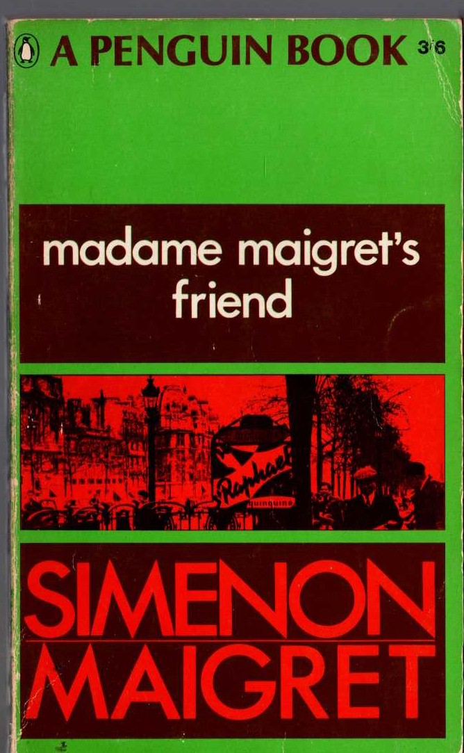 Georges Simenon  MADAME MAIGRET'S FRIEND front book cover image