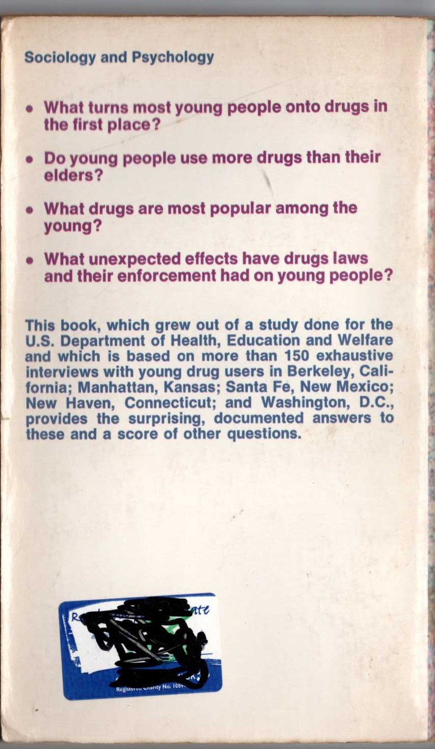  magnified rear book cover image