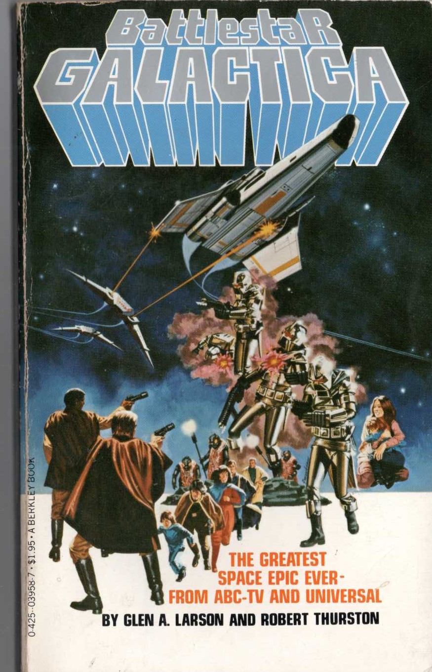 BATTLESTAR GALACTICA front book cover image