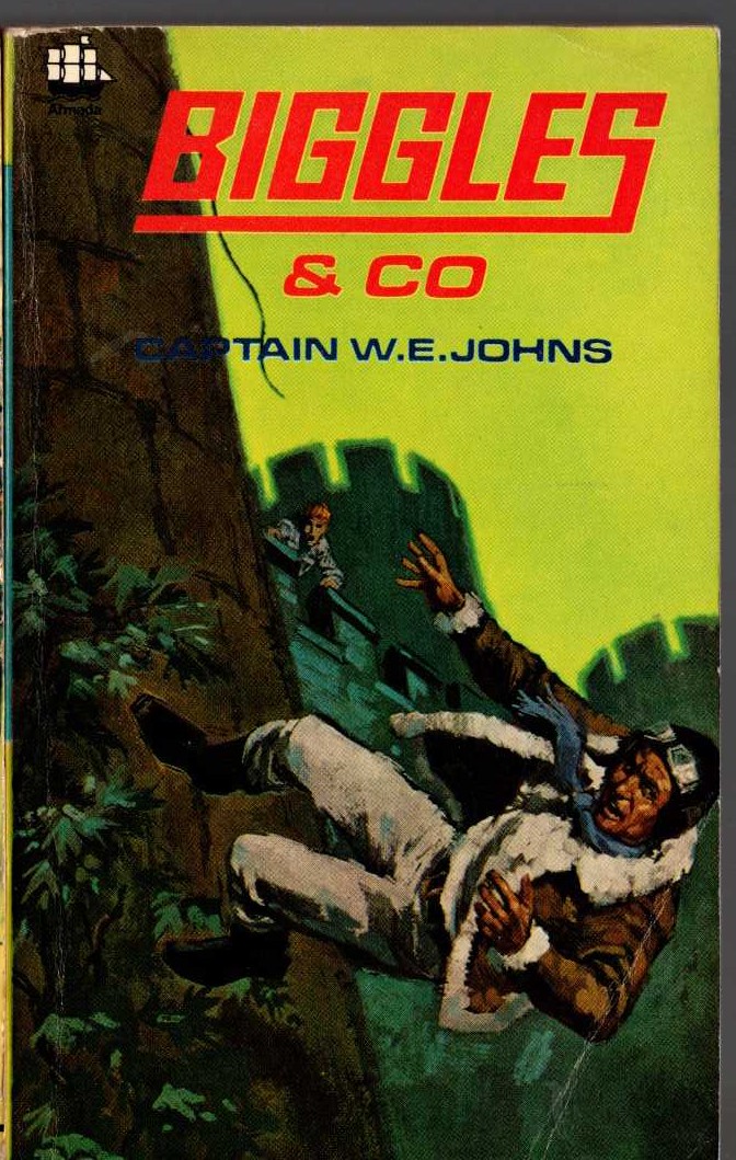 Captain W.E. Johns  BIGGLES & CO. front book cover image