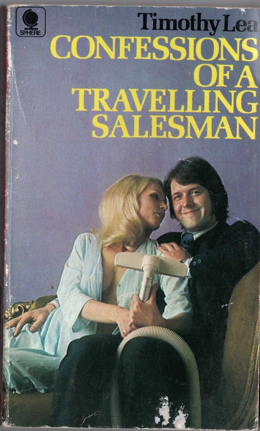 Timothy Lea  CONFESSIONS OF A TRAVELLING SALESMAN front book cover image