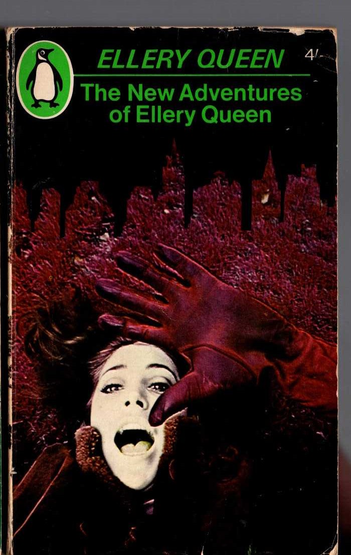 Ellery Queen  THE NEW ADVENTURES OF ELLERY QUEEN front book cover image
