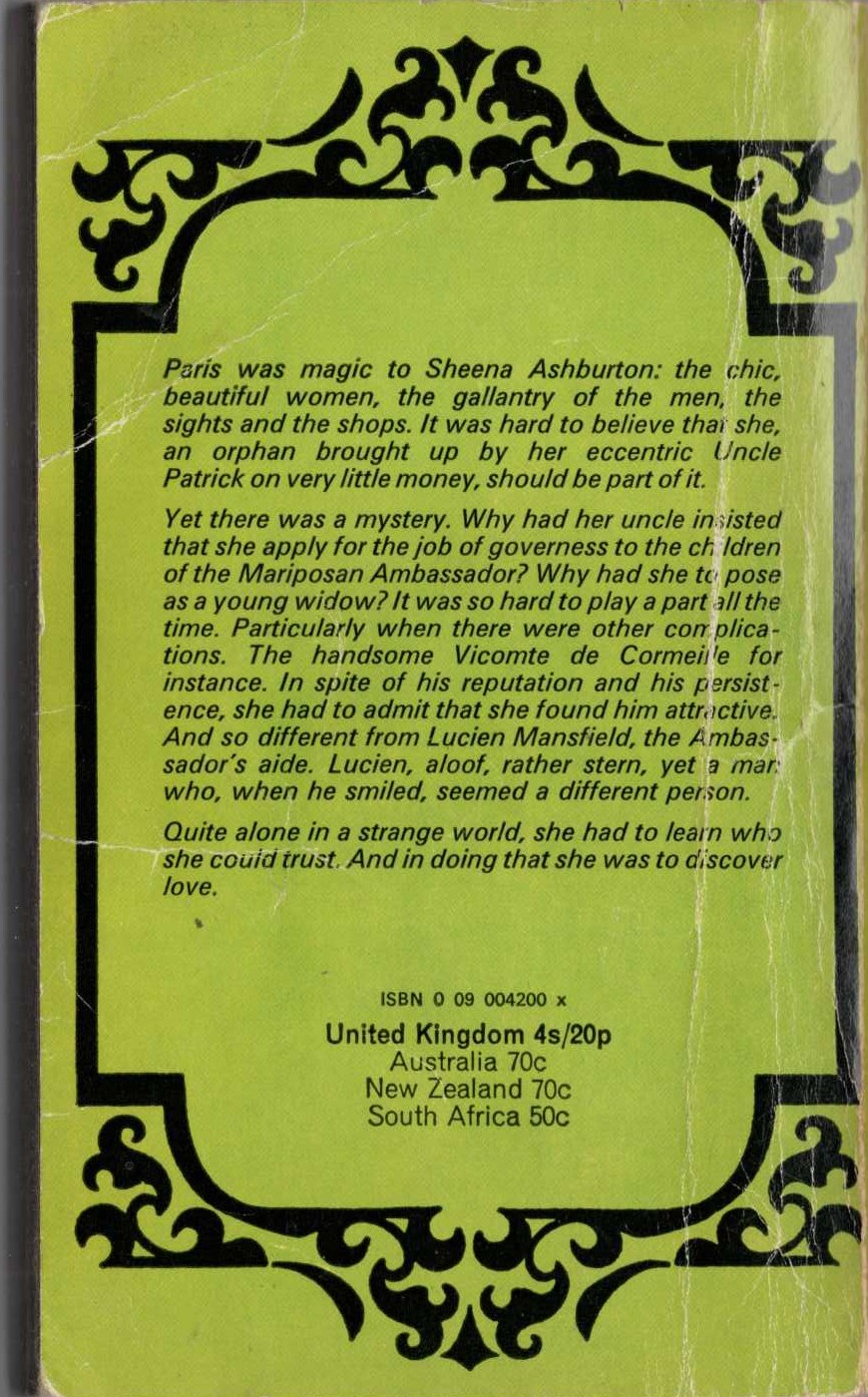 Andre Norton  EYE OF THE MONSTER and SEA SIEGE magnified rear book cover image