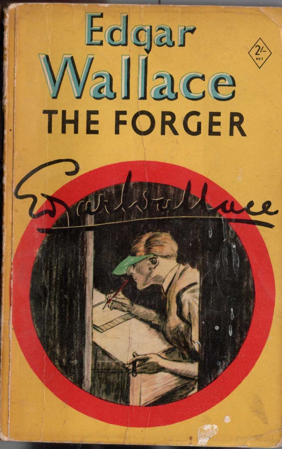 Edgar Wallace  THE FORGER front book cover image