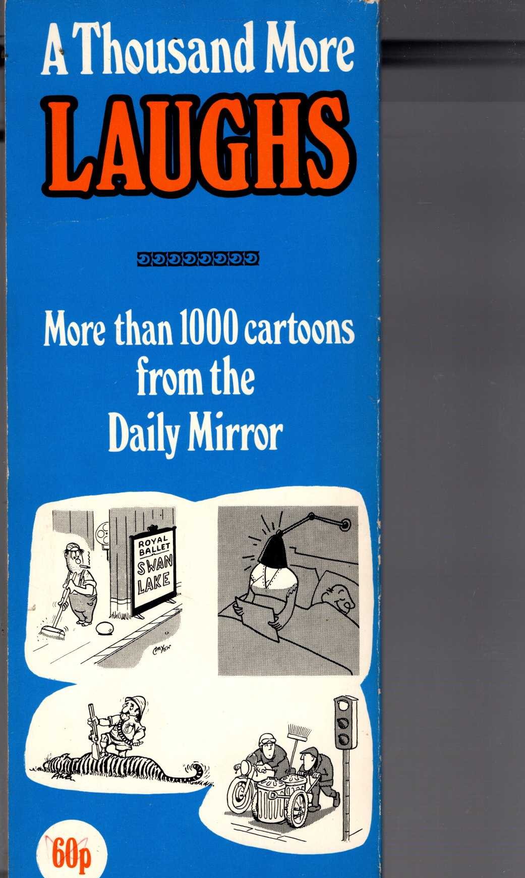 The Daily Mirror  A THOUSAND MORE LAUGHS magnified rear book cover image