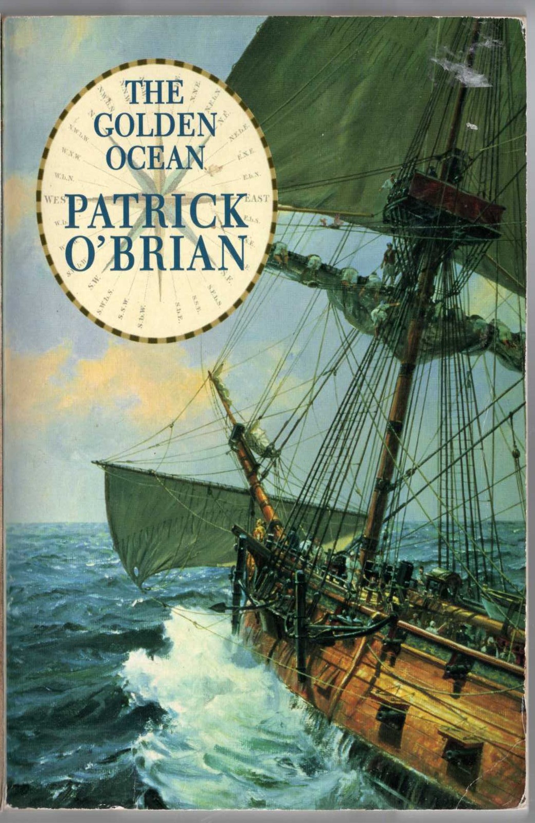 Patrick O'Brian  THE GOLDEN OCEAN front book cover image