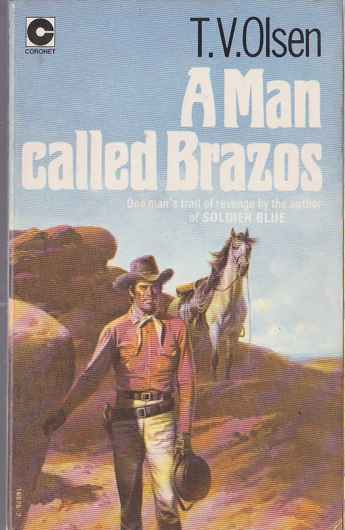 T.V. Olsen  A MAN CALLED BRAZOS front book cover image