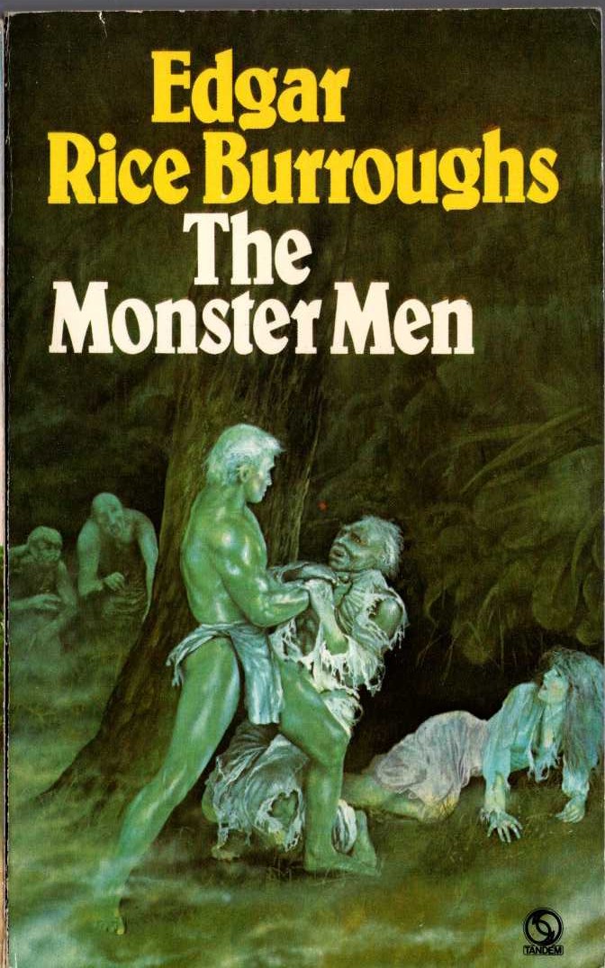 Edgar Rice Burroughs  THE MONSTER MEN front book cover image