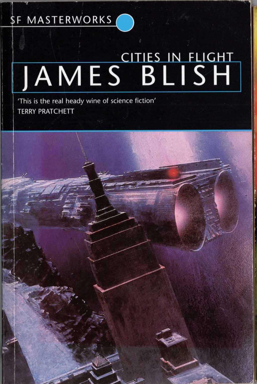 James Blish  CITIES IN FLIGHT (Omnibus edition) front book cover image