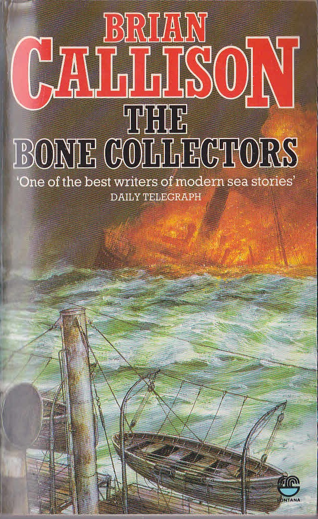 Brian Callison  THE BONE COLLECTORS front book cover image