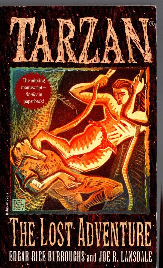 (Edgar Rice Burroughs & Joe R.Lansdale) TARZAN - THE LOST ADVNTURE front book cover image