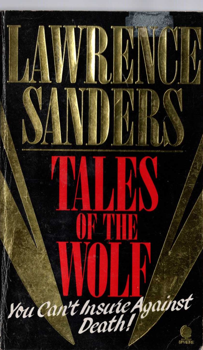 Lawrence Sanders  TALES OF THE WOLF front book cover image