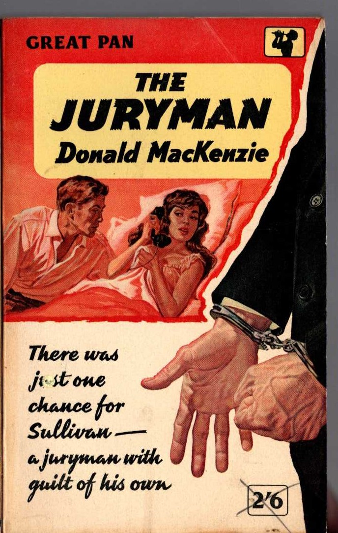 Donald MacKenzie  THE JURYMAN front book cover image