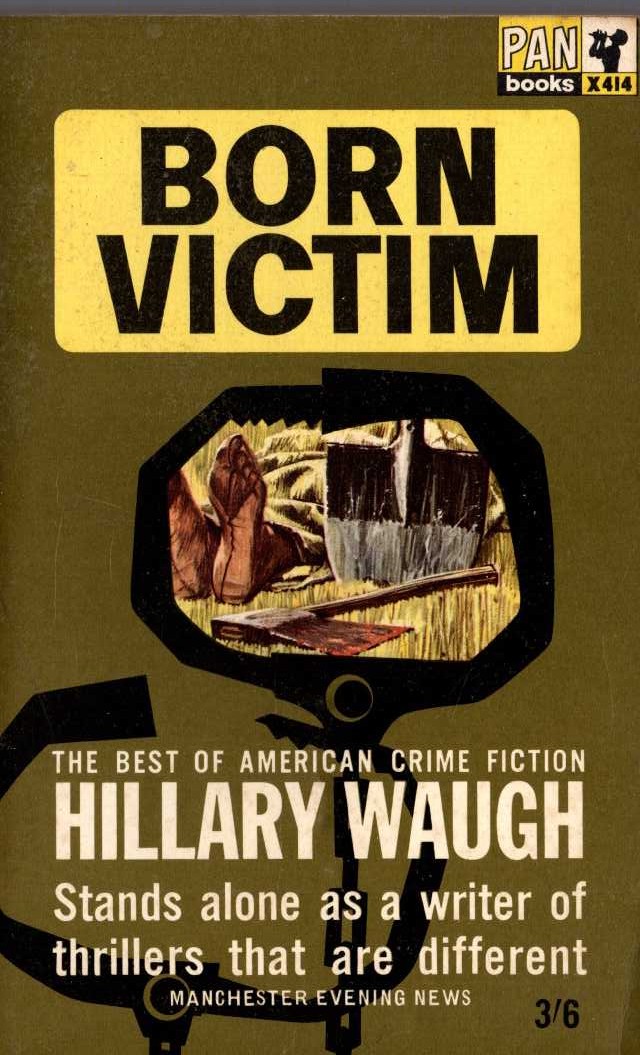 Hillary Waugh  BORN VICTIM front book cover image