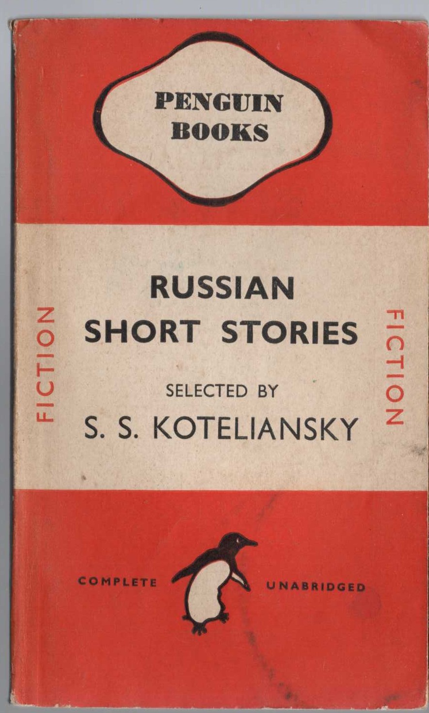 S.S. Koteliansky (Selects) RUSSIAN SHORT STORIES front book cover image