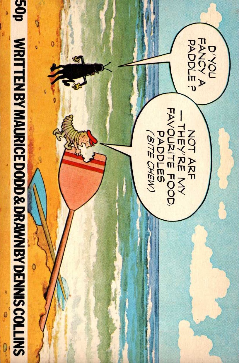 Maurice Dodd  THE PERISHERS No.22 magnified rear book cover image
