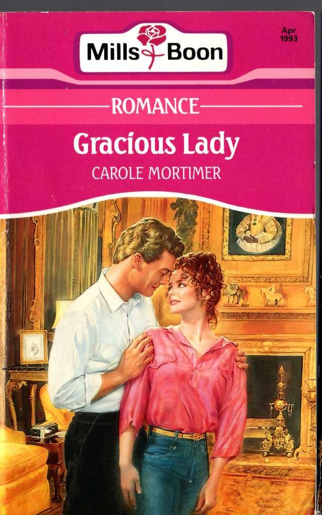Carole Mortimer  GRACIOUS LADY front book cover image