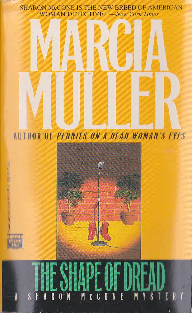Marcia Muller  THE SHAPE OF DREAD front book cover image