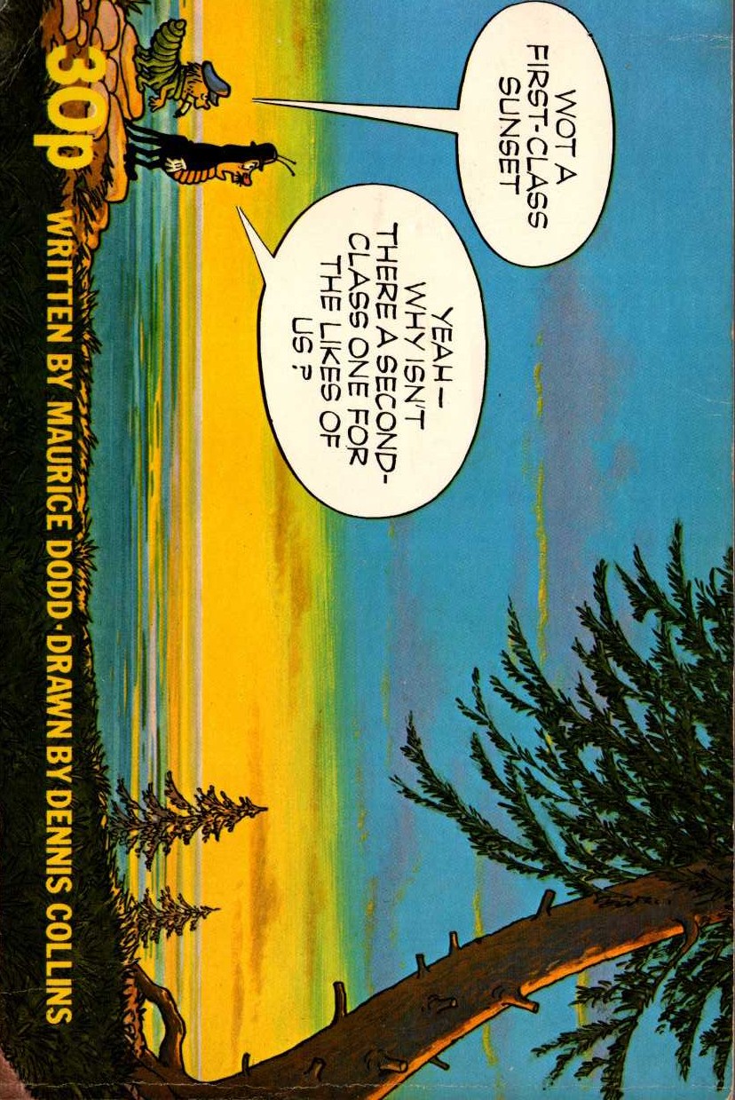 Maurice Dodd  THE PERISHERS No.18 magnified rear book cover image