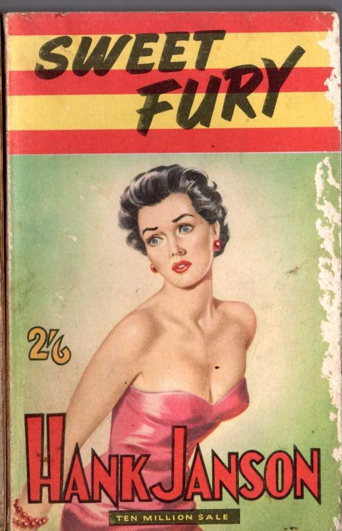 Hank Janson  SWEET FURY front book cover image
