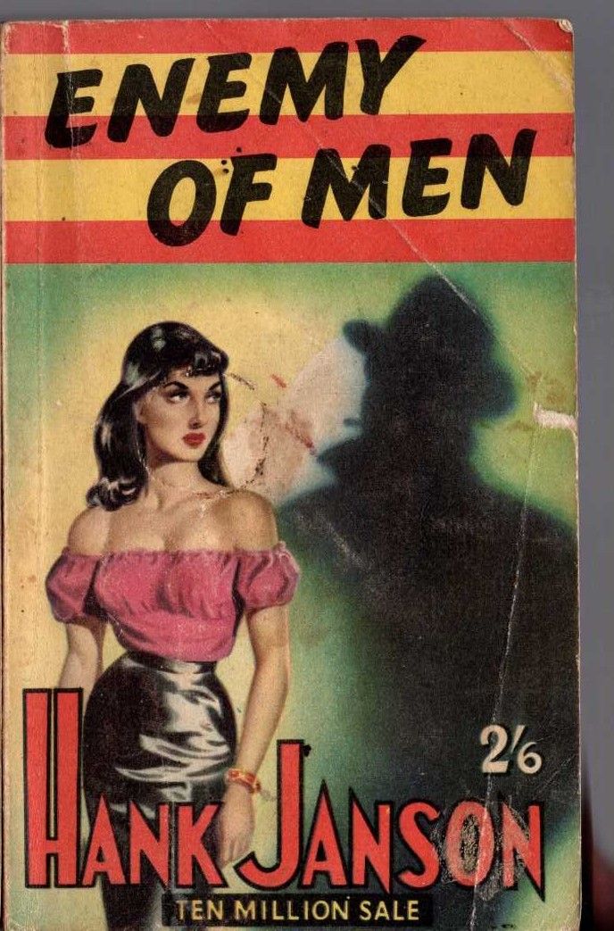 Hank Janson  ENEMY OF MEN front book cover image