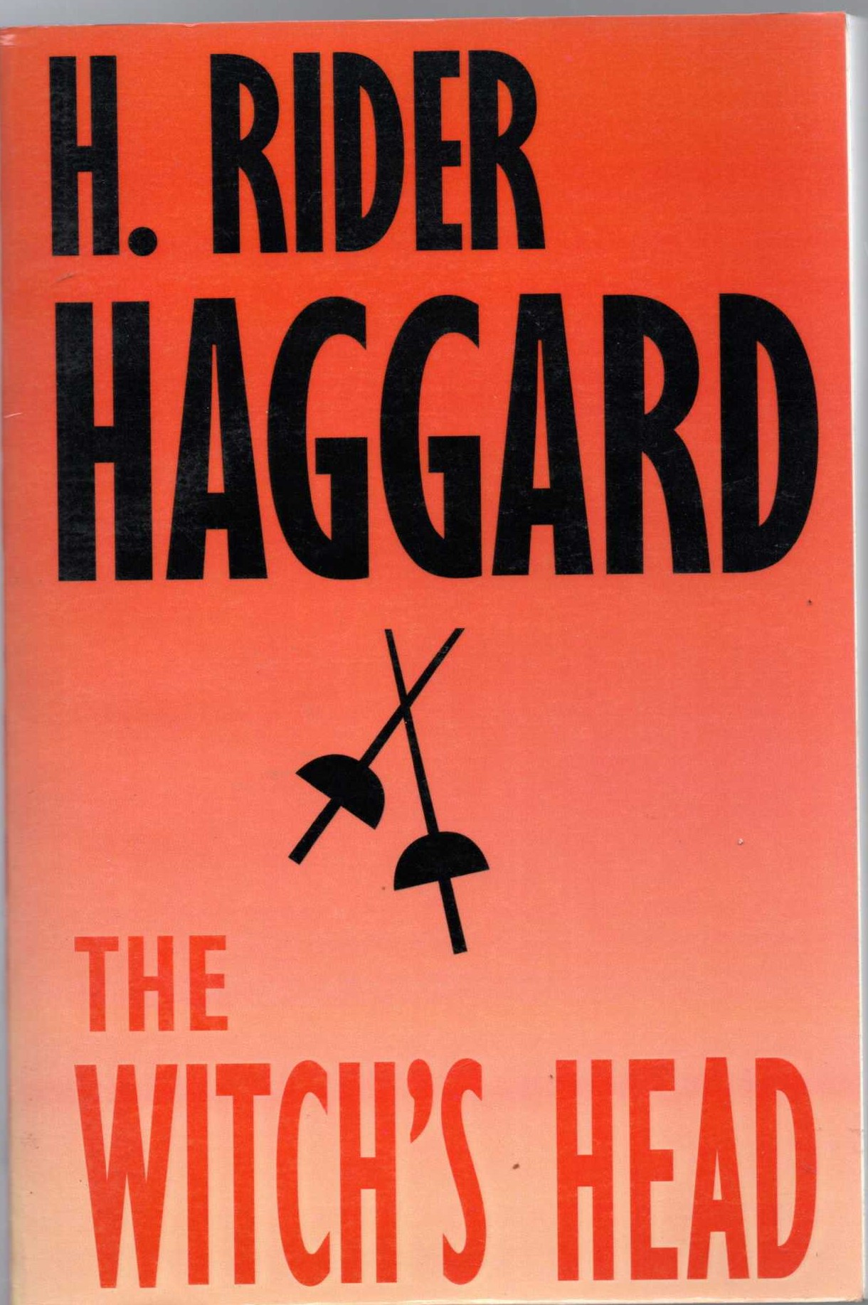 H.Rider Haggard  THE WITCH'S HEAD front book cover image