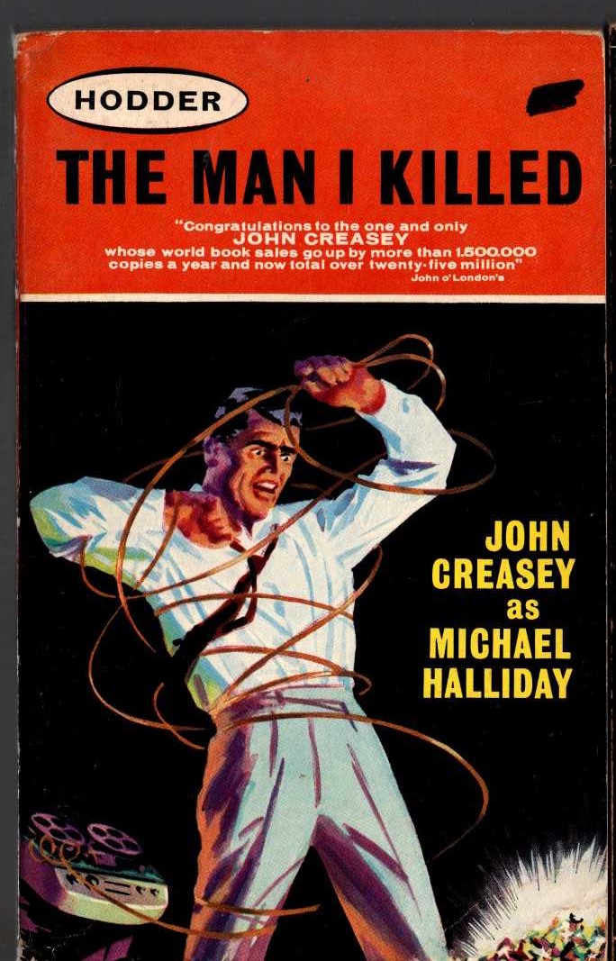 Michael Halliday  THE MAN I KILLED front book cover image