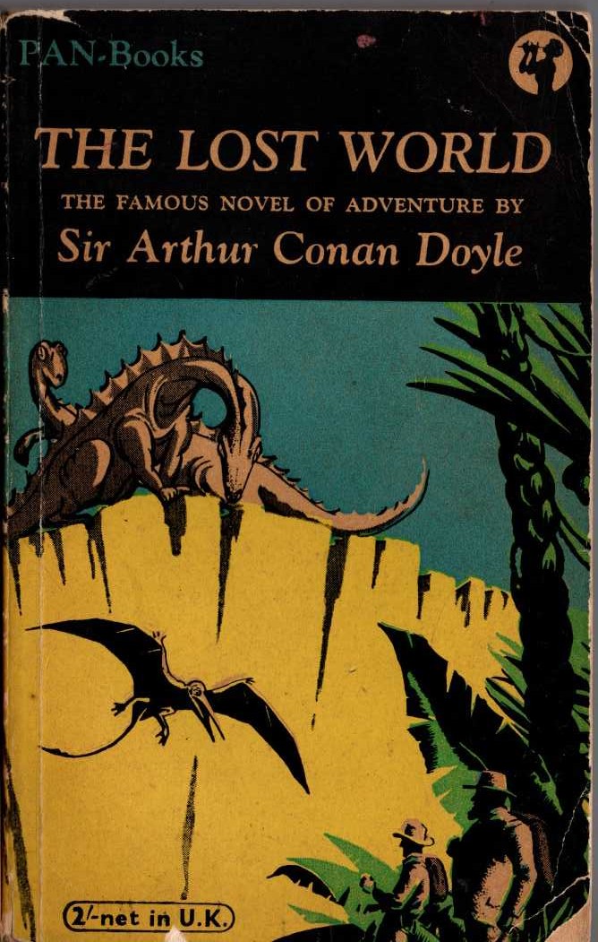 Sir Arthur Conan Doyle  THE LOST WORLD front book cover image