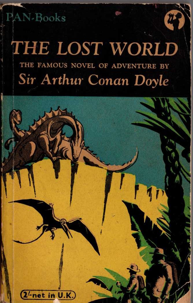 Sir Arthur Conan Doyle  THE LOST WORLD front book cover image