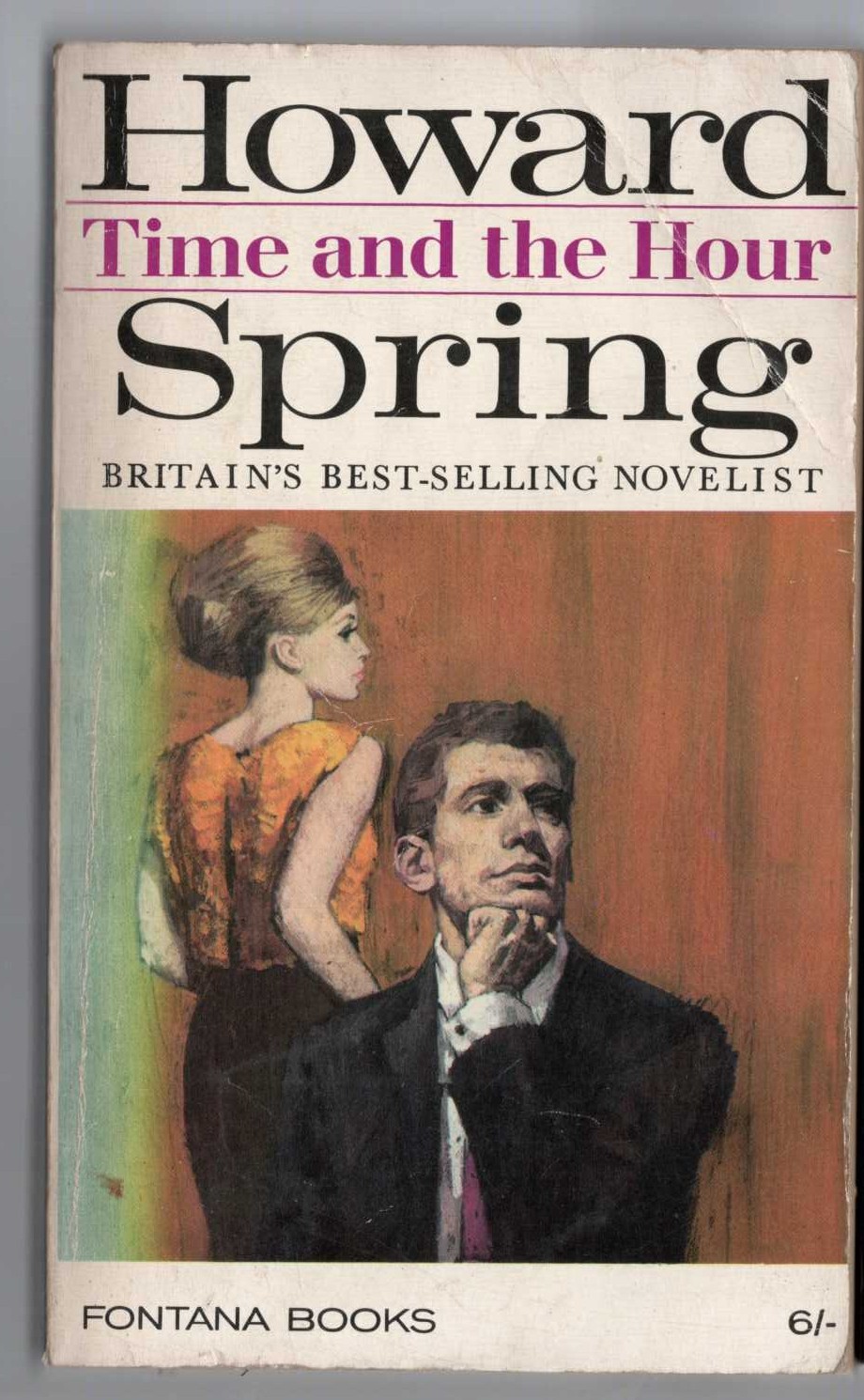 Howard Spring  TIME AND THE HOUR front book cover image
