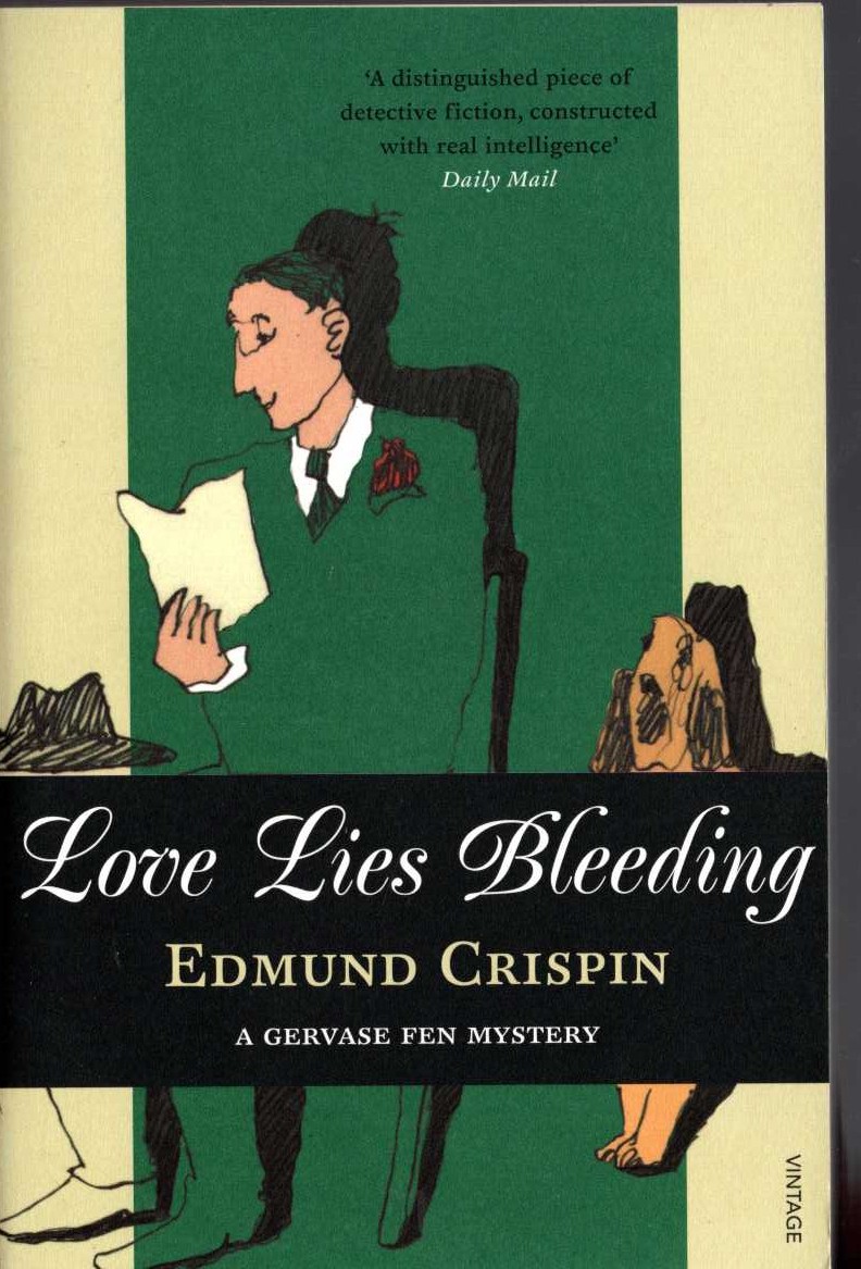 Edmund Crispin  LOVE LIES BLEEDING front book cover image