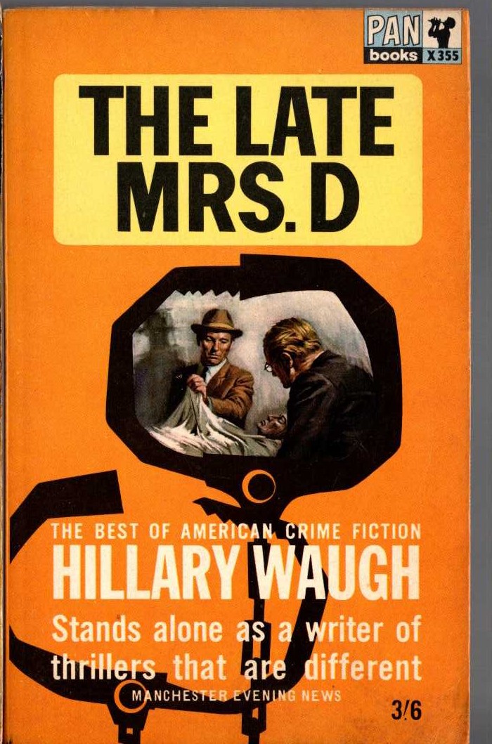 Hillary Waugh  THE LATE MRS. D front book cover image