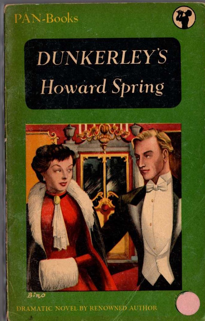 Howard Spring  DUNKERLEY'S front book cover image