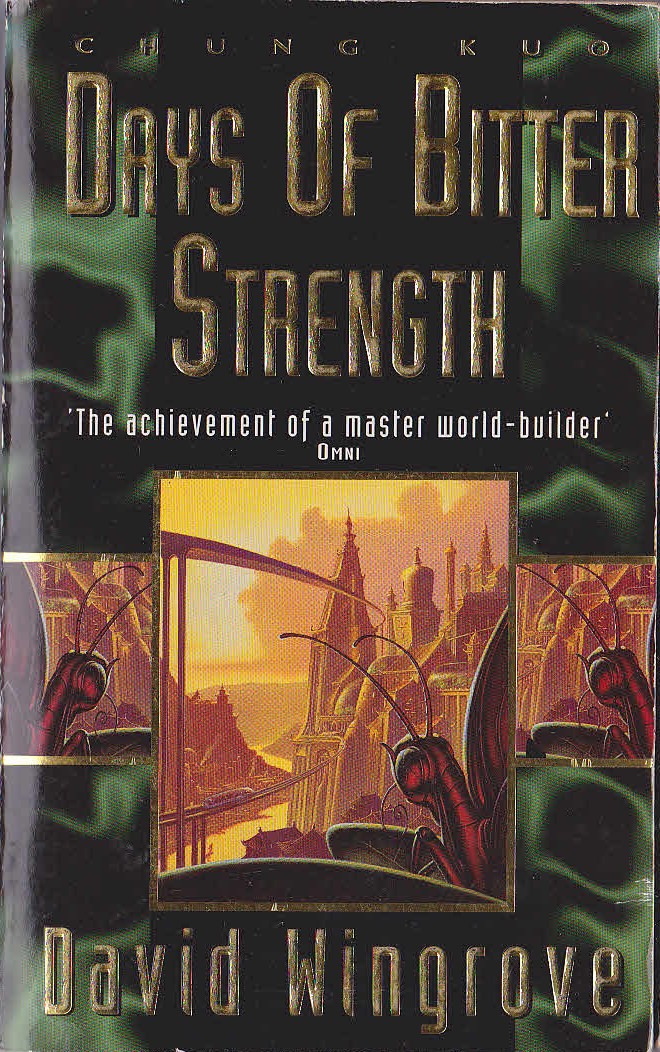 David Wingrove  DAYS OF BITTER STRENGTH front book cover image