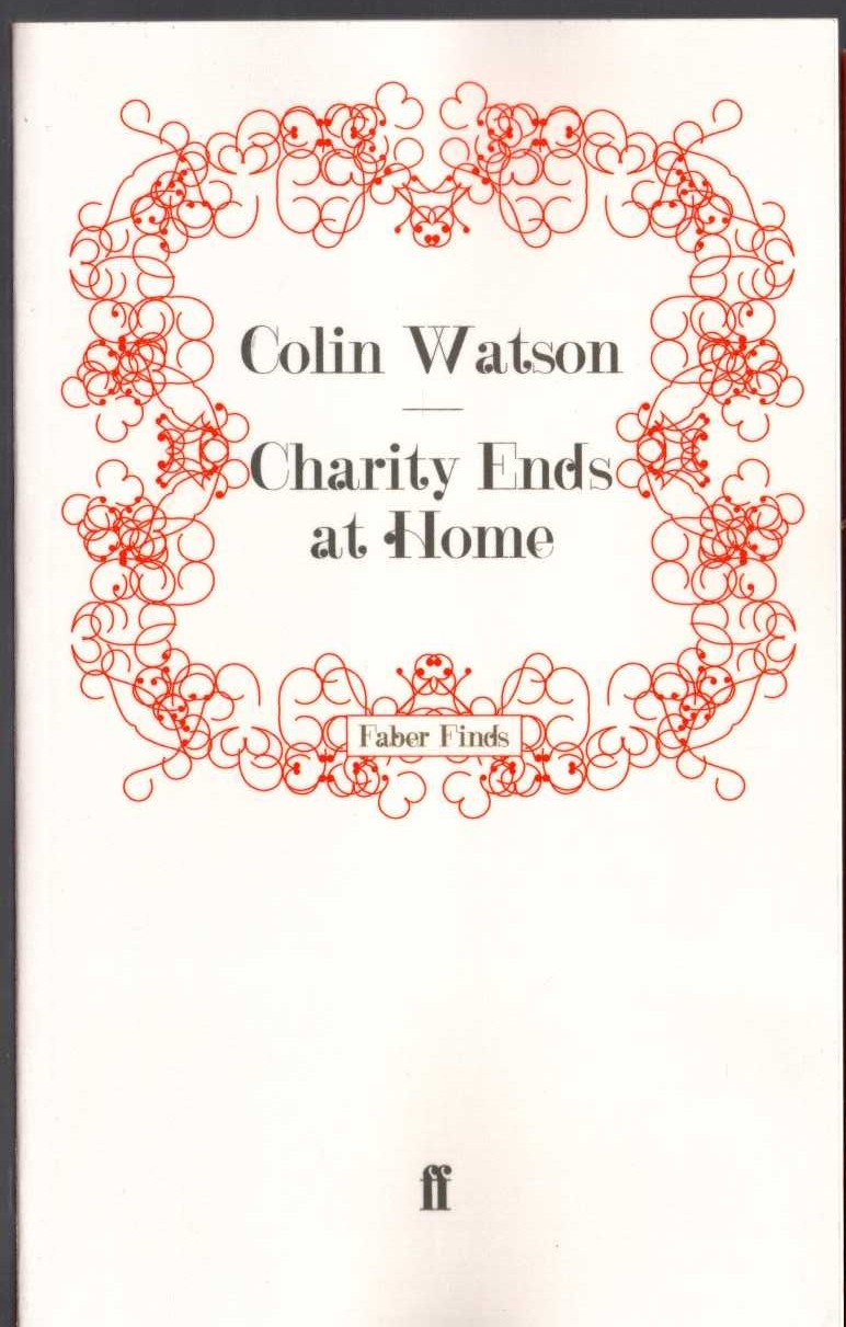 Colin Watson  CHARITY ENDS AT HOME front book cover image