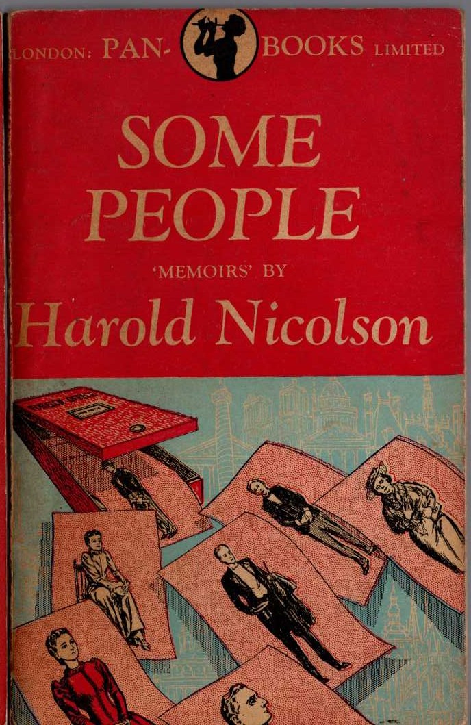 Harold Nicolson  SOME PEOPLE front book cover image
