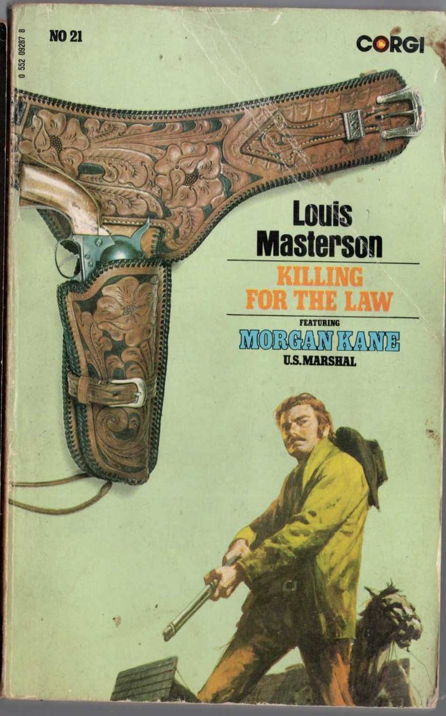 Louis Masterson  KILLING FOR THE LAW front book cover image