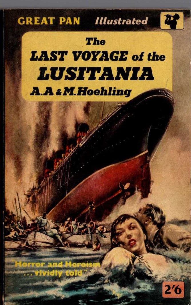 THE LAST VOYAGE OF THE LUSITANIA front book cover image
