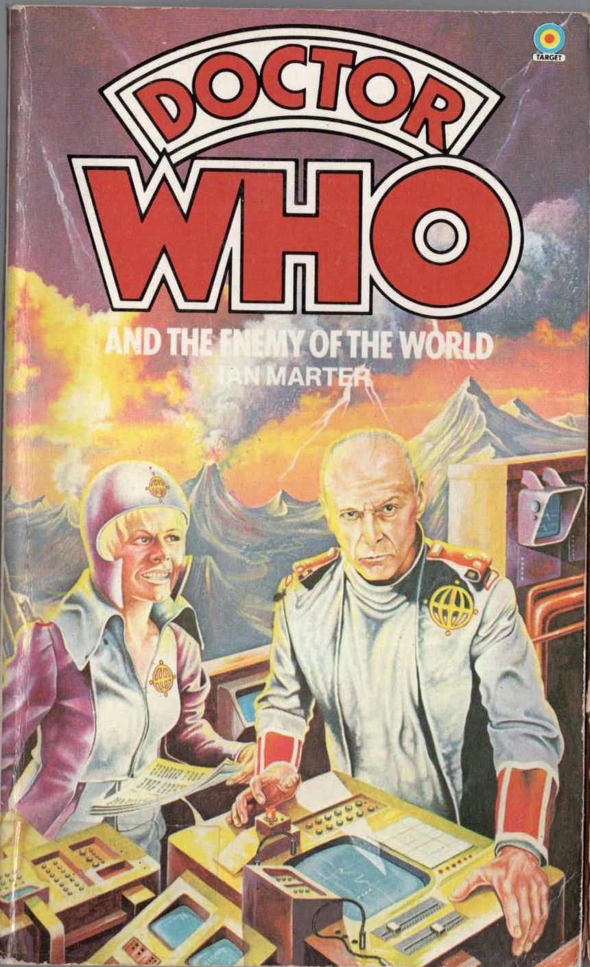 Ian Marter  DOCTOR WHO AND THE ENEMY OF THE WORLD front book cover image