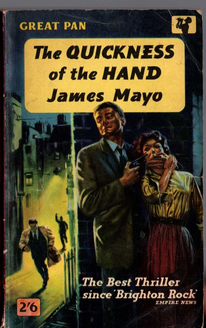 James Mayo  THE QUICKNESS OF THE HAND front book cover image