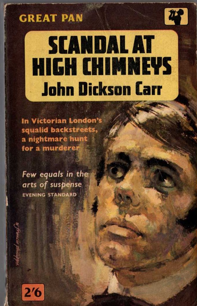 John Dickson Carr  SCANDAL AT HIGH CHIMNEYS front book cover image