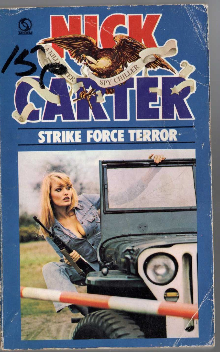 Nick Carter  STRIKE FORCE TERROR front book cover image