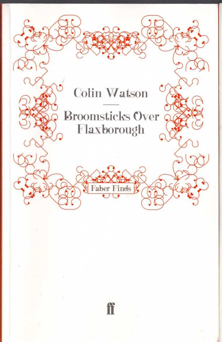 Colin Watson  BROOMSTICKS OVER FLAXBOROUGH front book cover image
