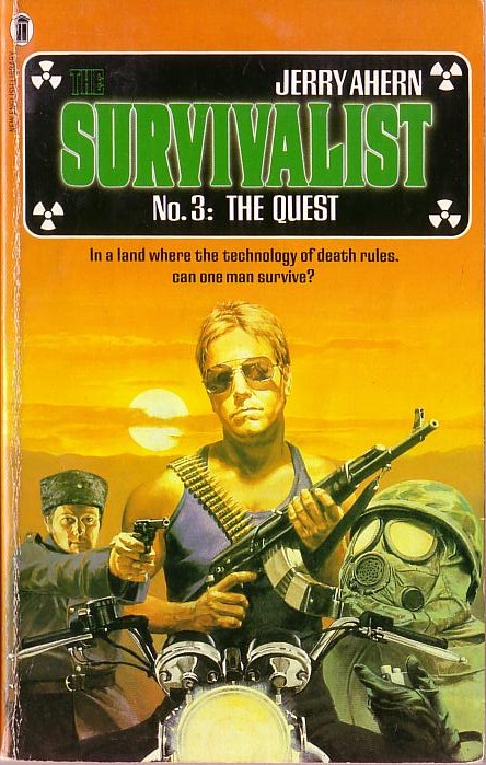 Jerry Ahern  THE SURVIVALIST No.4: The Doomsayer front book cover image
