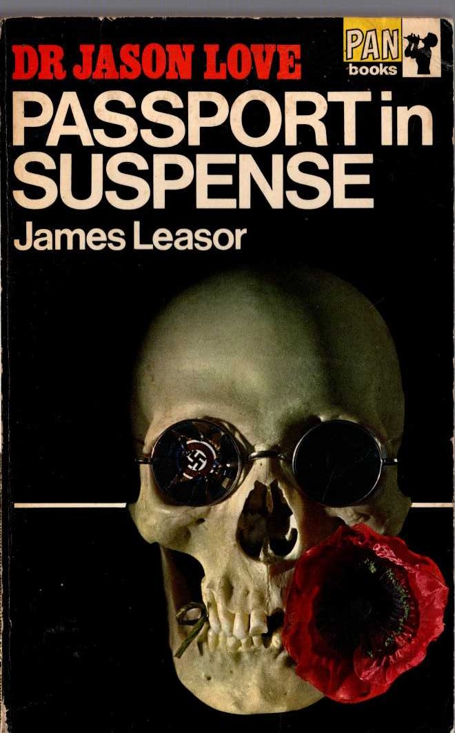 James Leasor  PASSPORT IN SUSPENSE front book cover image