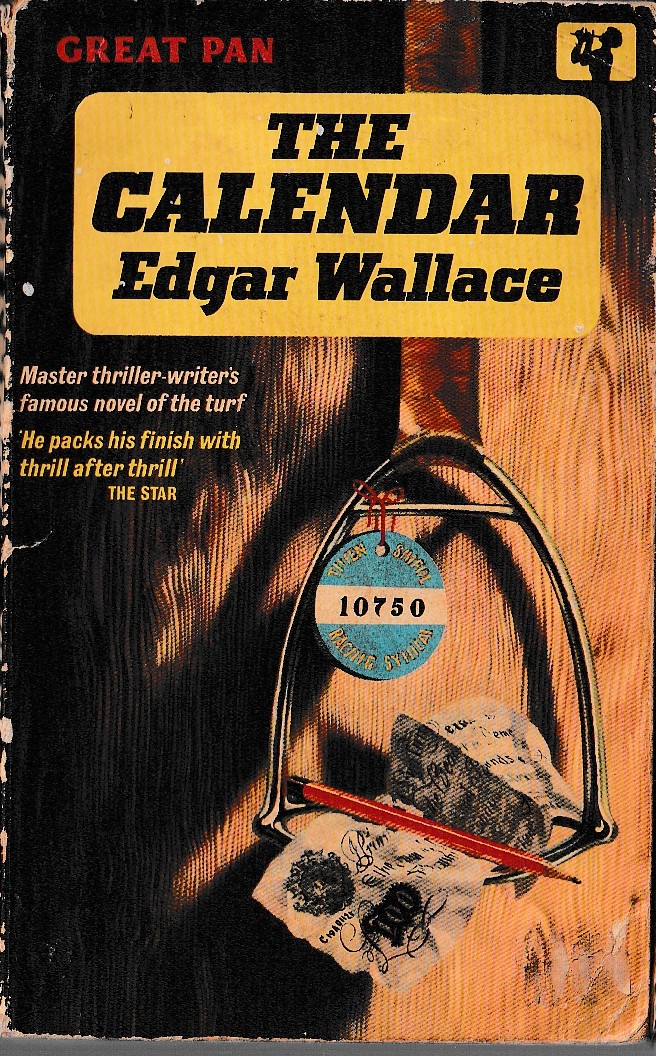 Edgar Wallace  THE CALENDAR front book cover image