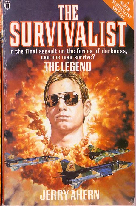 Jerry Ahern  THE SURVIVALIST: THE LEGEND front book cover image
