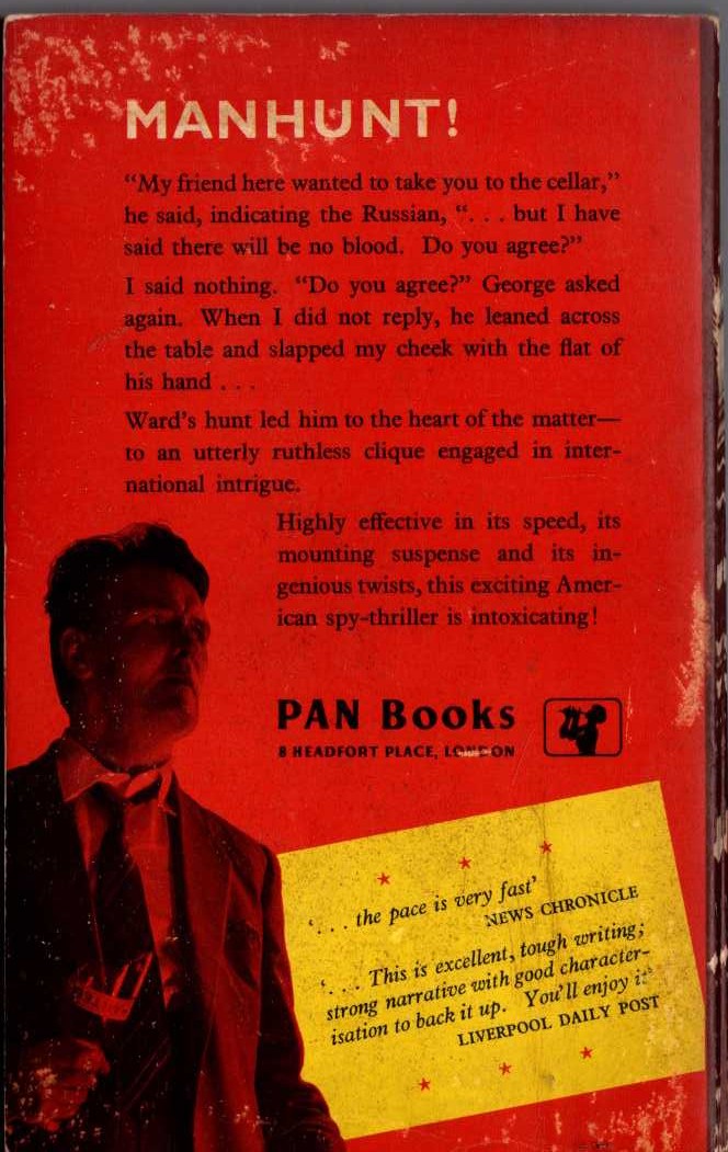 Merle Miller  A SECRET UNDERSTANDING magnified rear book cover image