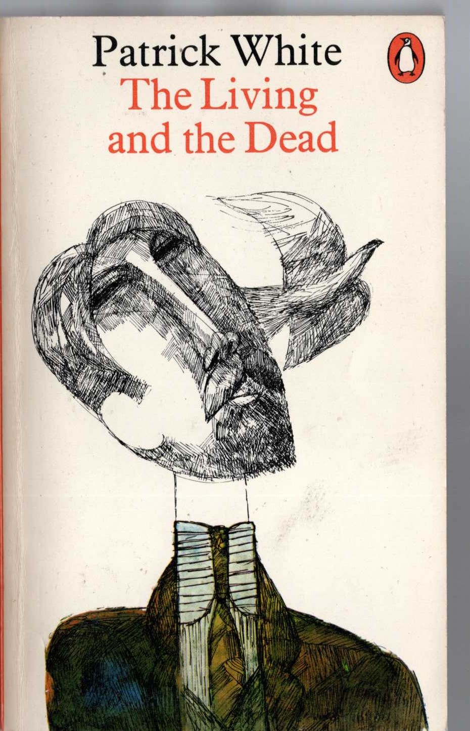 Patrick White  THE LIVING AND THE DEAD front book cover image