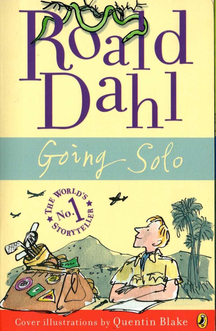 Roald Dahl  GOING SOLO front book cover image